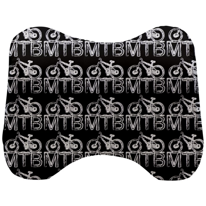 Mountain Bike - Mtb - Hardtail And Dirt Jump 2 Head Support Cushion