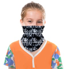 Mountain Bike - Mtb - Hardtail And Dirt Jump 2 Face Covering Bandana (kids) by DinzDas