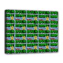 Game Over Karate And Gaming - Pixel Martial Arts Canvas 14  x 11  (Stretched) View1