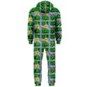 Game Over Karate And Gaming - Pixel Martial Arts Hooded Jumpsuit (Men)  View2