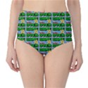 Game Over Karate And Gaming - Pixel Martial Arts Classic High-Waist Bikini Bottoms View1