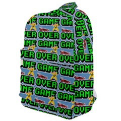 Game Over Karate And Gaming - Pixel Martial Arts Classic Backpack by DinzDas