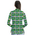 Game Over Karate And Gaming - Pixel Martial Arts Drape Collar Cardigan View2