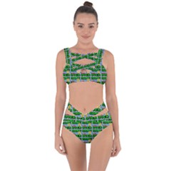 Game Over Karate And Gaming - Pixel Martial Arts Bandaged Up Bikini Set  by DinzDas