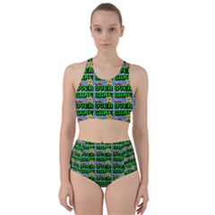 Game Over Karate And Gaming - Pixel Martial Arts Racer Back Bikini Set by DinzDas