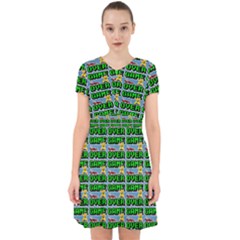 Game Over Karate And Gaming - Pixel Martial Arts Adorable In Chiffon Dress by DinzDas