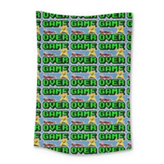 Game Over Karate And Gaming - Pixel Martial Arts Small Tapestry by DinzDas