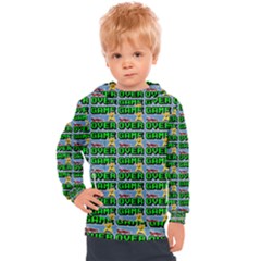 Game Over Karate And Gaming - Pixel Martial Arts Kids  Hooded Pullover by DinzDas