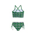 Game Over Karate And Gaming - Pixel Martial Arts Girls  Tankini Swimsuit View2