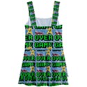 Game Over Karate And Gaming - Pixel Martial Arts Kids  Layered Skirt Swimsuit View2