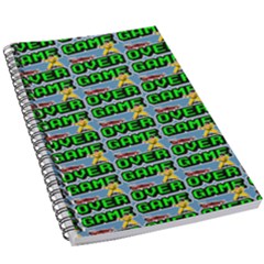 Game Over Karate And Gaming - Pixel Martial Arts 5 5  X 8 5  Notebook by DinzDas