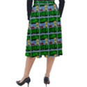 Game Over Karate And Gaming - Pixel Martial Arts Classic Velour Midi Skirt  View2