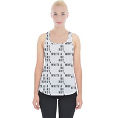 White And Nerdy - Computer Nerds And Geeks Piece Up Tank Top by DinzDas