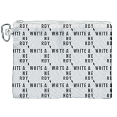 White And Nerdy - Computer Nerds And Geeks Canvas Cosmetic Bag (xxl) by DinzDas