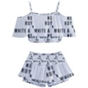 White And Nerdy - Computer Nerds And Geeks Kids  Off Shoulder Skirt Bikini View1