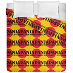 Japan Nippon Style - Japan Sun Duvet Cover Double Side (california King Size) by DinzDas