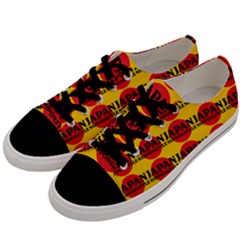 Japan Nippon Style - Japan Sun Men s Low Top Canvas Sneakers by DinzDas