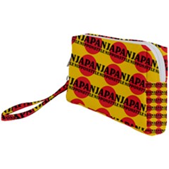 Japan Nippon Style - Japan Sun Wristlet Pouch Bag (small) by DinzDas