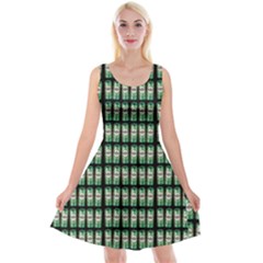 Beverage Cans - Beer Lemonade Drink Reversible Velvet Sleeveless Dress by DinzDas