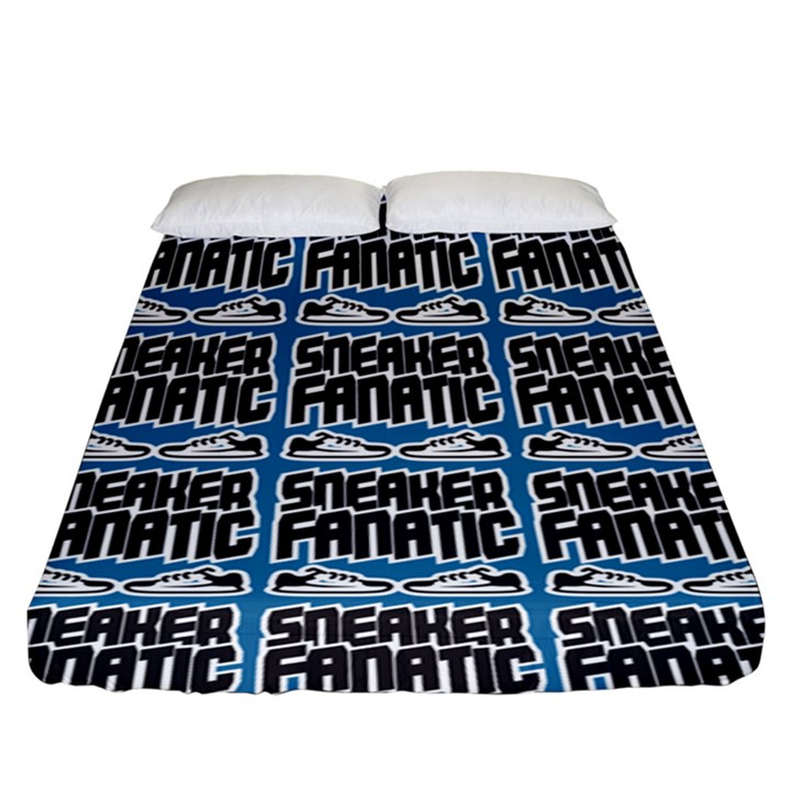 Sneaker Fanatic - Sneakers And Sport Shoes Fan Fitted Sheet (King Size)