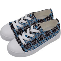 Sneaker Fanatic - Sneakers And Sport Shoes Fan Kids  Low Top Canvas Sneakers by DinzDas