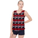 Just Killing It - Silly Toilet Stool Rocket Man Bubble Hem Chiffon Tank Top View1