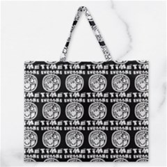 Inka Cultur Animal - Animals And Occult Religion Zipper Large Tote Bag by DinzDas