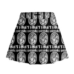 Inka Cultur Animal - Animals And Occult Religion Mini Flare Skirt by DinzDas