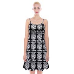 Inka Cultur Animal - Animals And Occult Religion Spaghetti Strap Velvet Dress by DinzDas