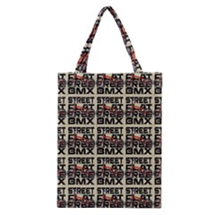 Bmx And Street Style - Urban Cycling Culture Classic Tote Bag by DinzDas