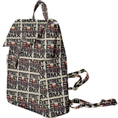 Bmx And Street Style - Urban Cycling Culture Buckle Everyday Backpack by DinzDas