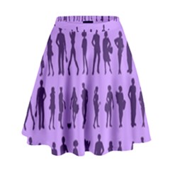 Normal People And Business People - Citizens High Waist Skirt by DinzDas