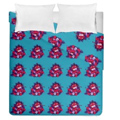 Little Devil Baby - Cute And Evil Baby Demon Duvet Cover Double Side (queen Size) by DinzDas