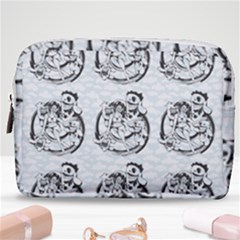 Monster Party - Hot Sexy Monster Demon With Ugly Little Monsters Make Up Pouch (medium) by DinzDas