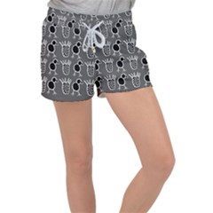 Njhb Vectorized Velour Lounge Shorts by CHPALTD