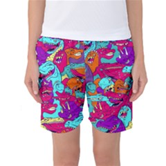 Dinos Women s Basketball Shorts by Sobalvarro