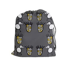 Cchpa Coloured Pineapple Drawstring Pouch (xl) by CHPALTD