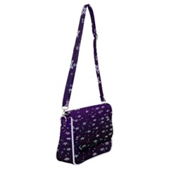 Stars Shoulder Bag With Back Zipper by Sparkle