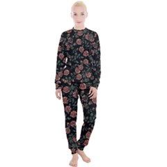 Dusty Roses Women s Lounge Set by BubbSnugg