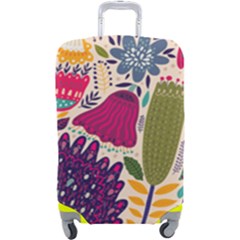 Spring Pattern Luggage Cover (large) by designsbymallika