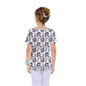 Doctor Pattern White Kids  One Piece Tee View2