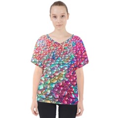 Rainbow Support Group  V-neck Dolman Drape Top by ScottFreeArt