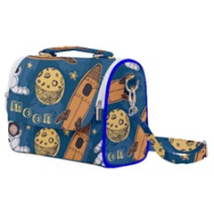 Missile Pattern Satchel Shoulder Bag by Amaryn4rt