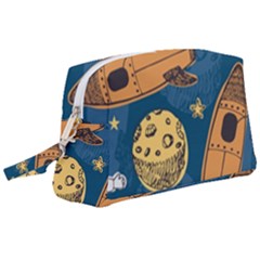 Missile Pattern Wristlet Pouch Bag (large) by Amaryn4rt