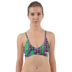 Corridor Nightmare Wrap Around Bikini Top by ScottFreeArt