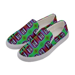 Corridor Nightmare Women s Canvas Slip Ons by ScottFreeArt