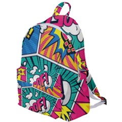 Comic Colorful Seamless Pattern The Plain Backpack by Amaryn4rt