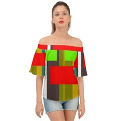 Serippy Off Shoulder Short Sleeve Top by SERIPPY