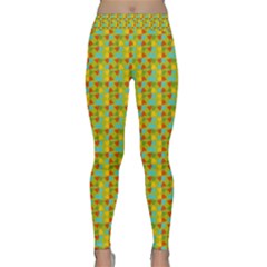 Lemon And Yellow Classic Yoga Leggings by Sparkle