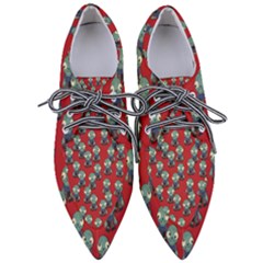 Zombie Virus Pointed Oxford Shoes by helendesigns